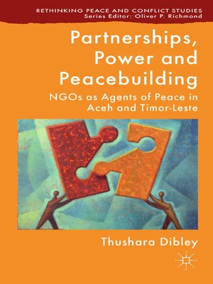 cover image of Partnerships, Power and Peacebuilding